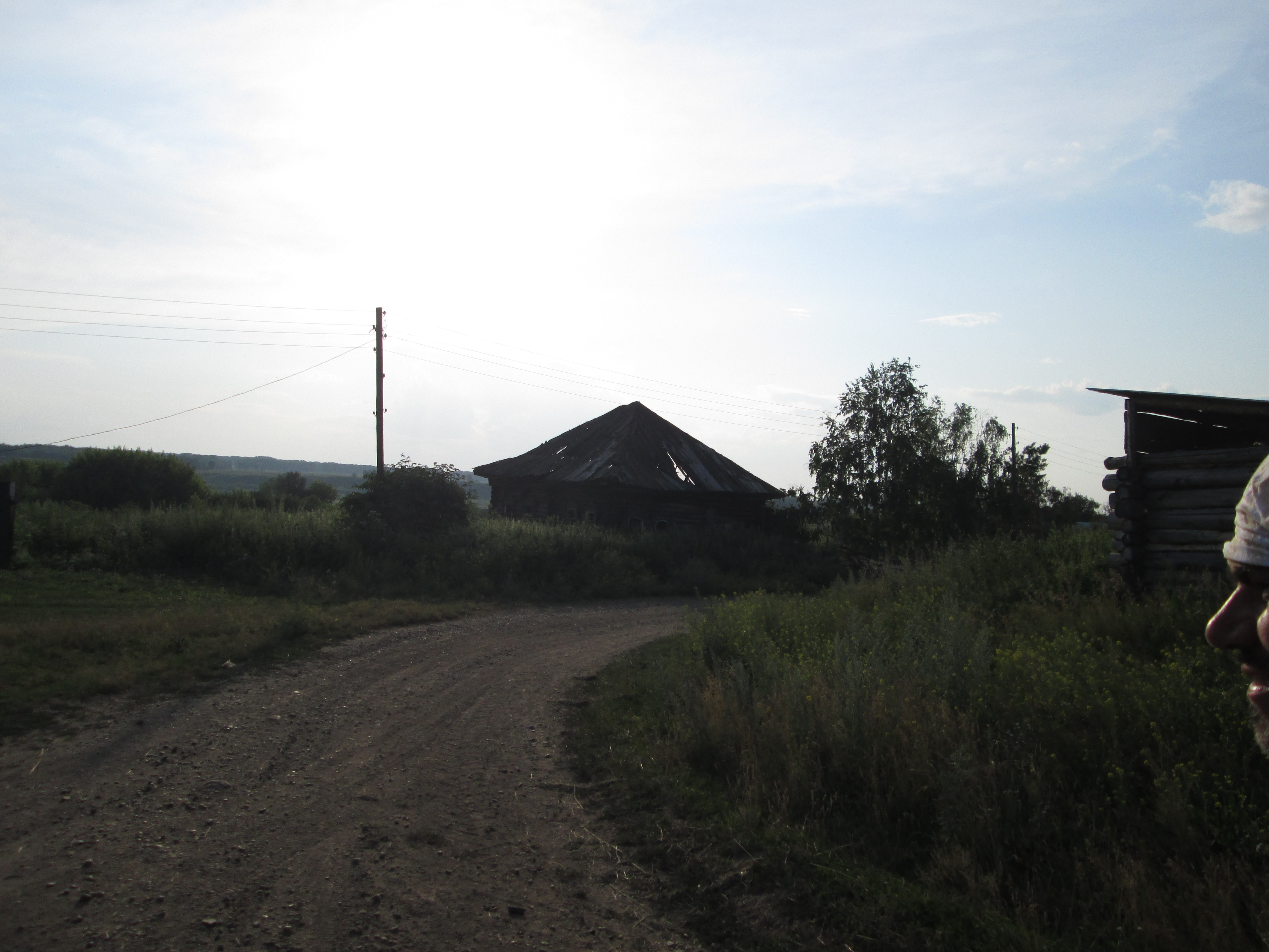 Вид на деревню Иткара. Кемеровская область. 2013 г. Фото Т. Назаренко